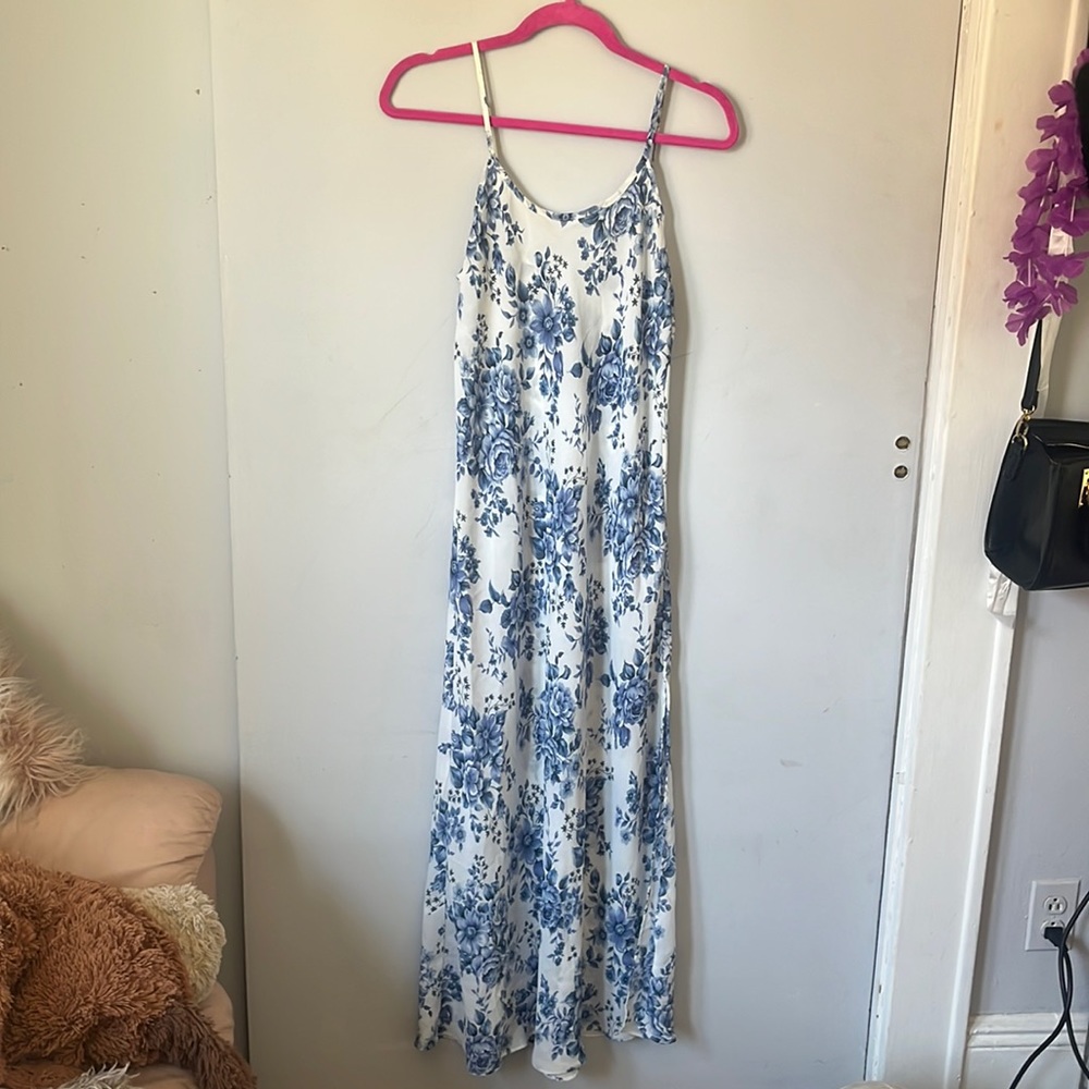 Vintage Victoria's secret floral sheer slip dress